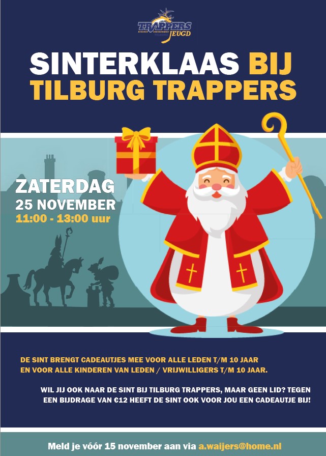 Sinterklaasfeest 2023 bij Tilburg Trappers