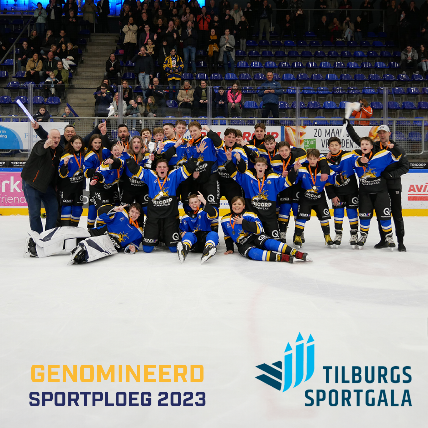 Junioren team genomineerd voor Sportploeg 2023