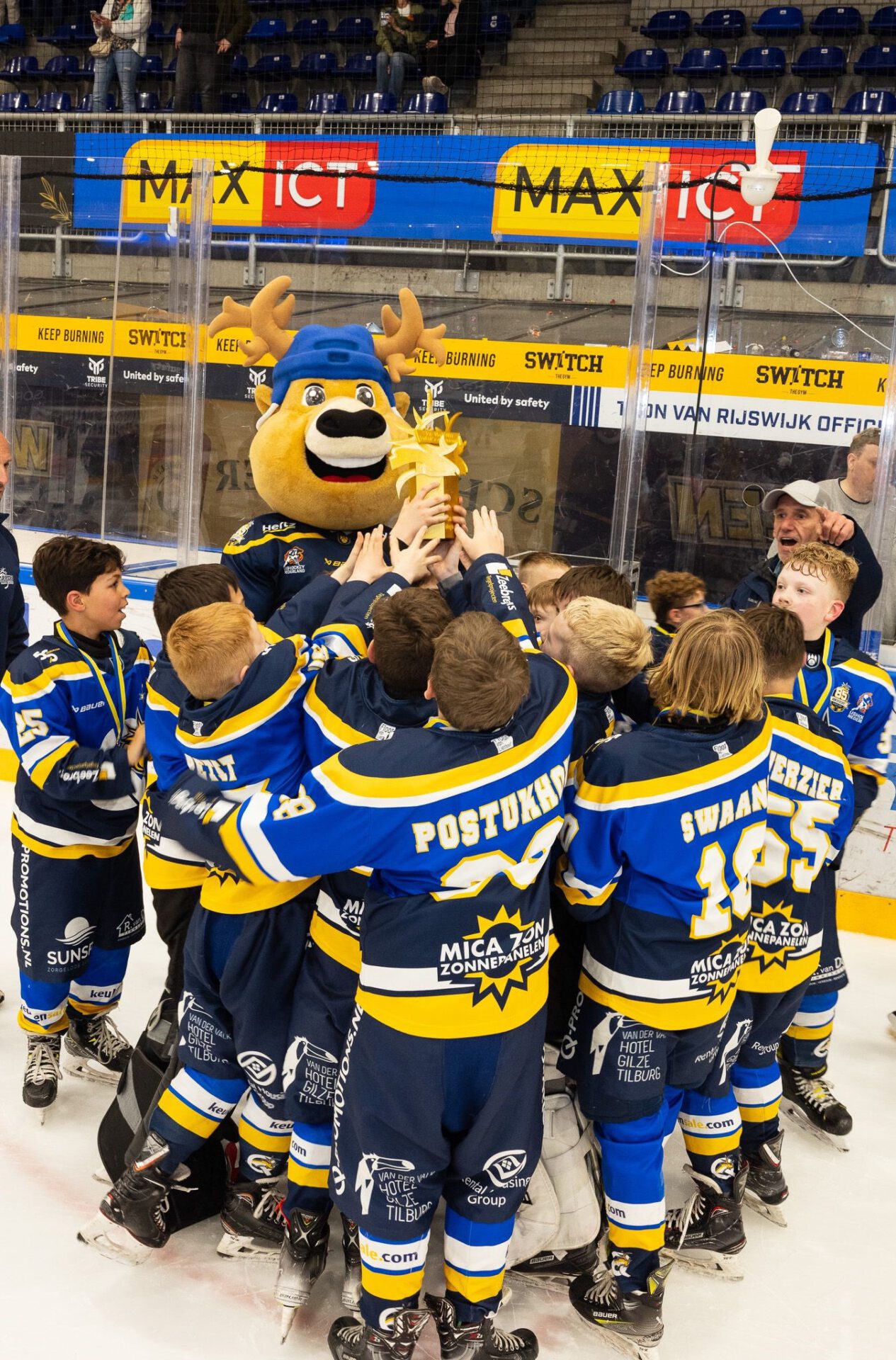 U9 en U11 pakken de eerste plaats!