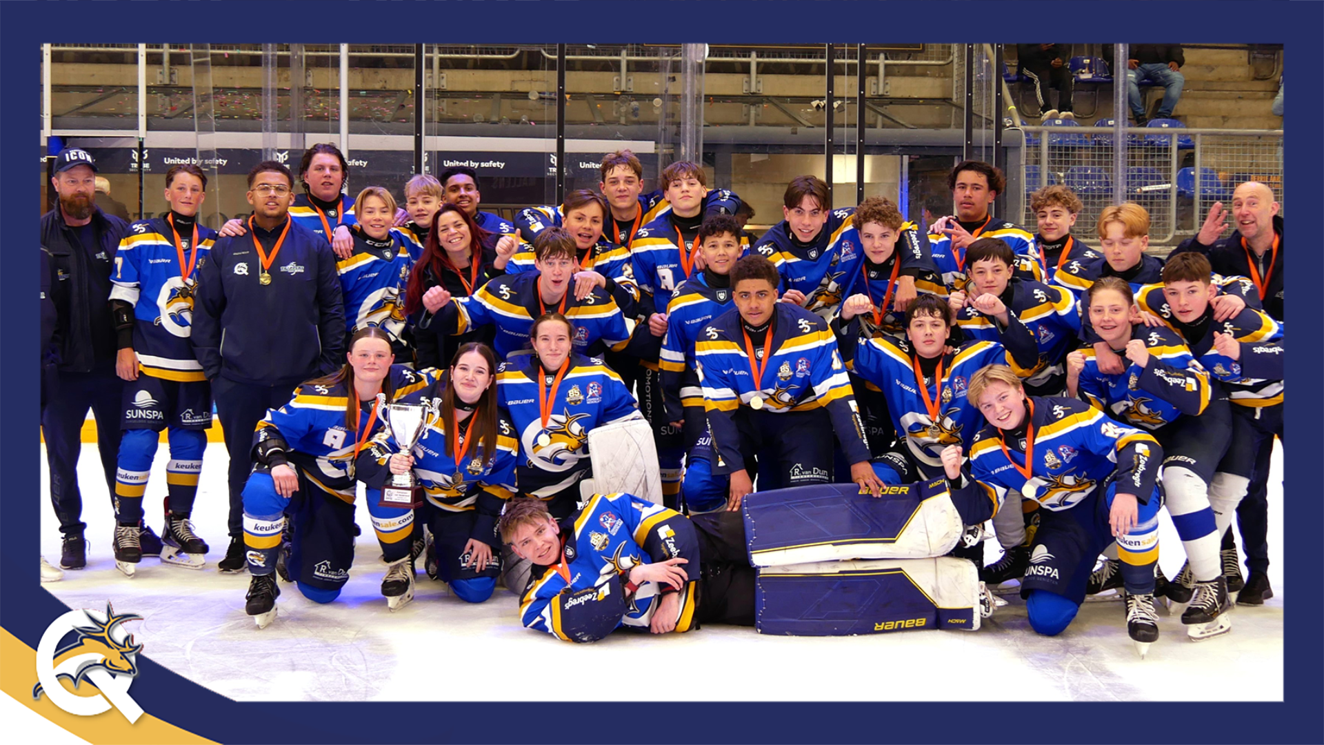 Tilburg Trappers Junioren zijn Kampioen van Nederland