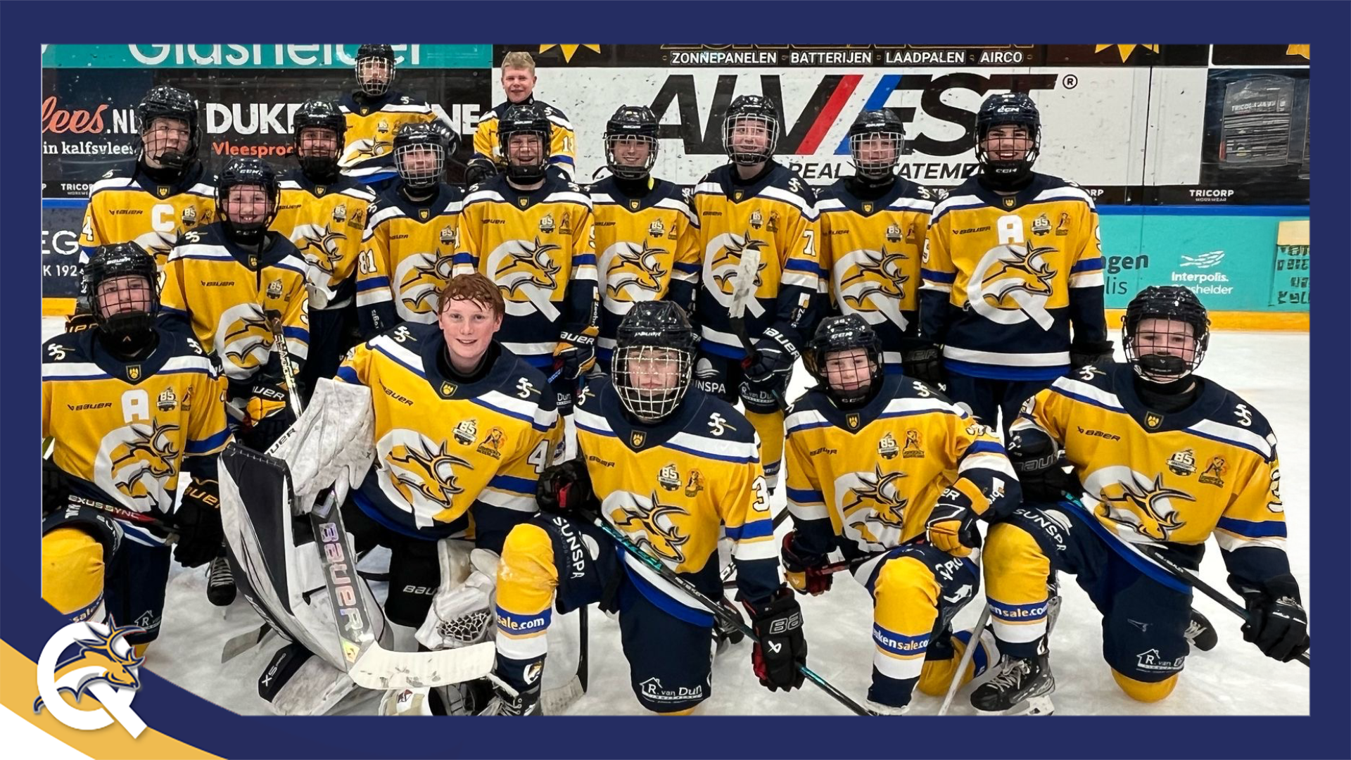 Tilburg Trappers U15 in de finale van het Nederlands Kampioenschap!