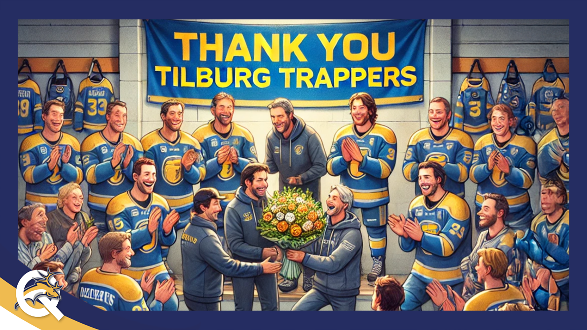 Bedankt: coaches, teammanagers en begeleiders!