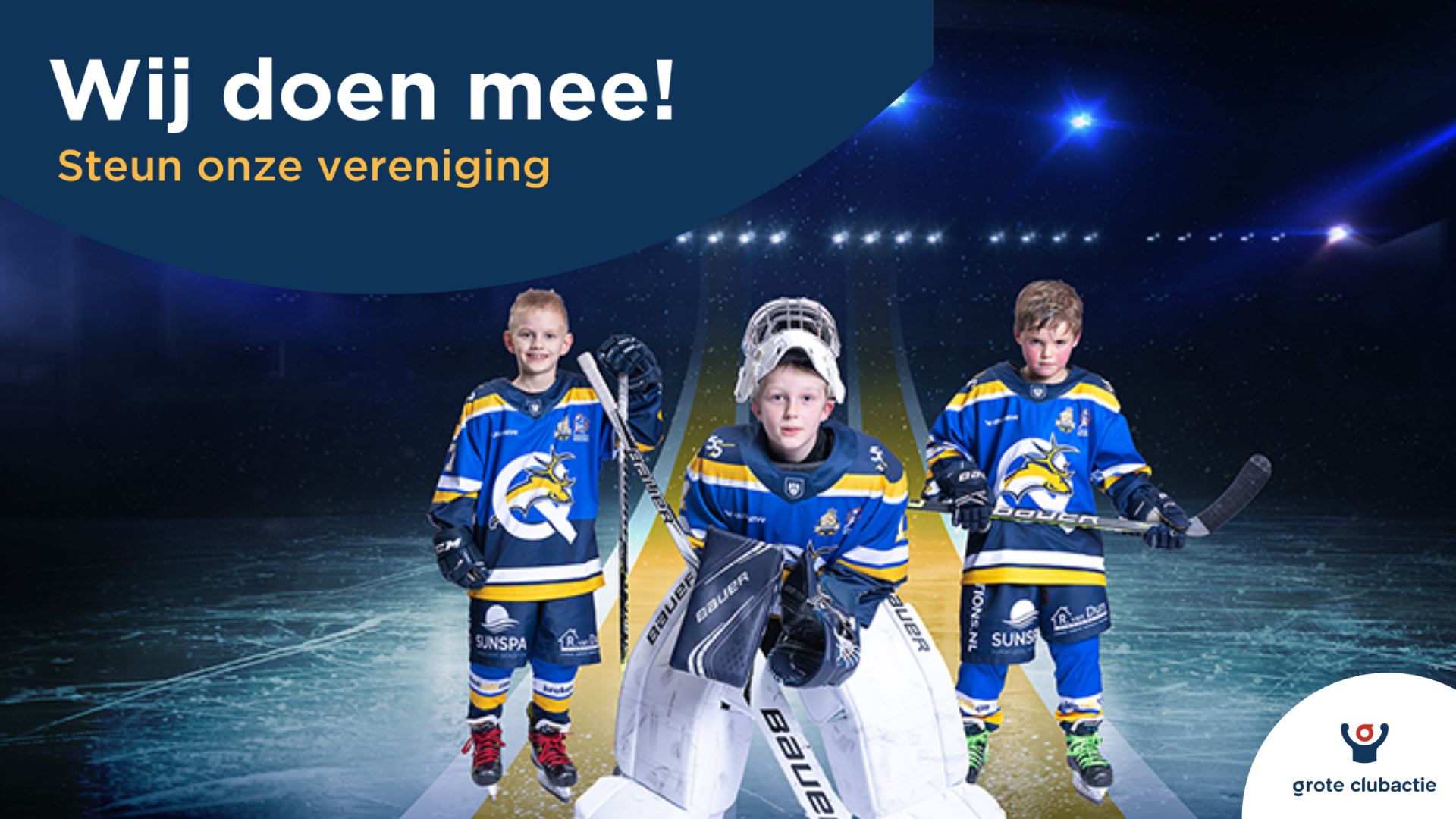 De Tilburg Trappers Jeugd doet mee aan de Grote Clubactie! 