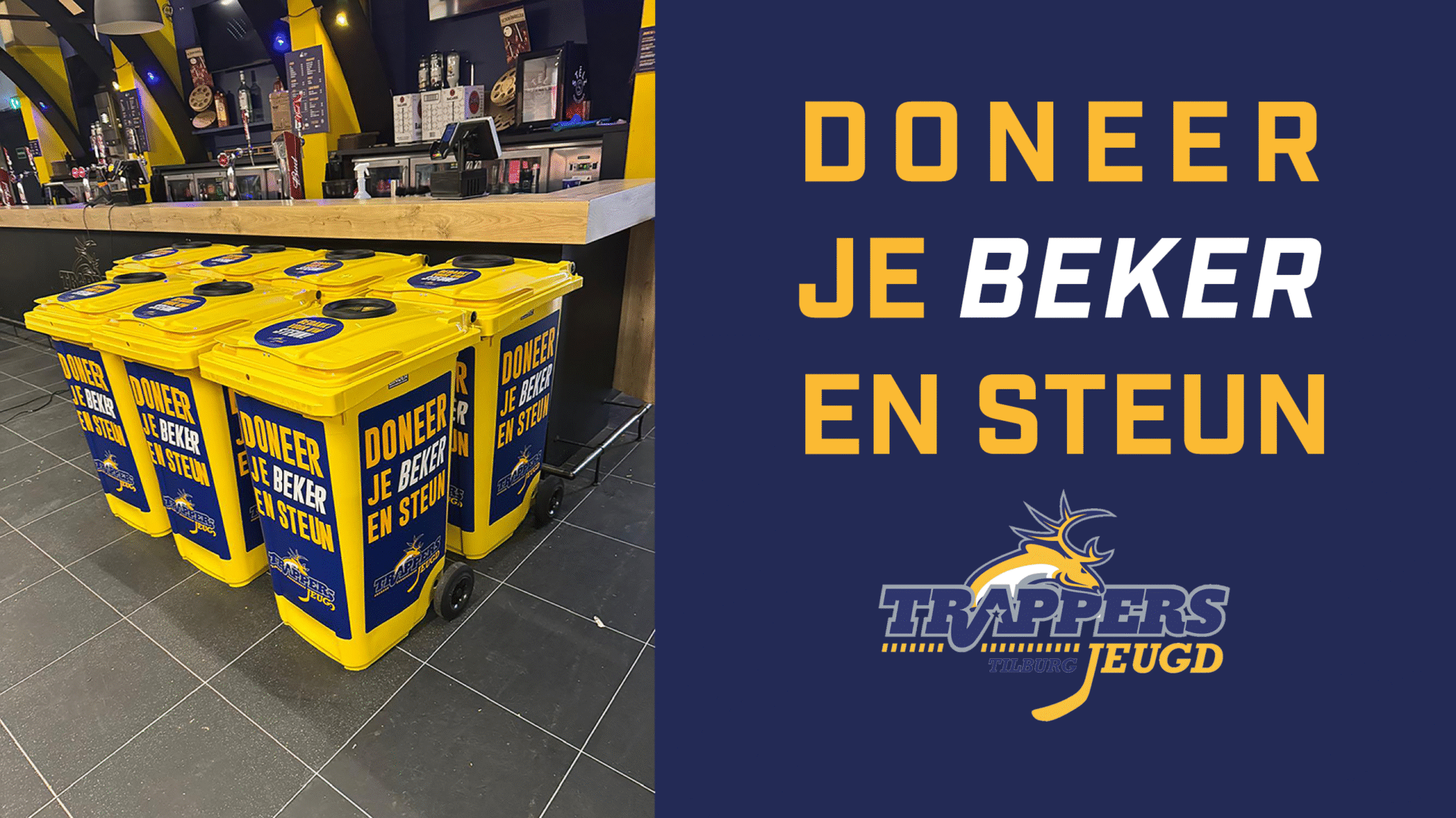 IJshal schoon en een steuntje in de rug van de jeugd!