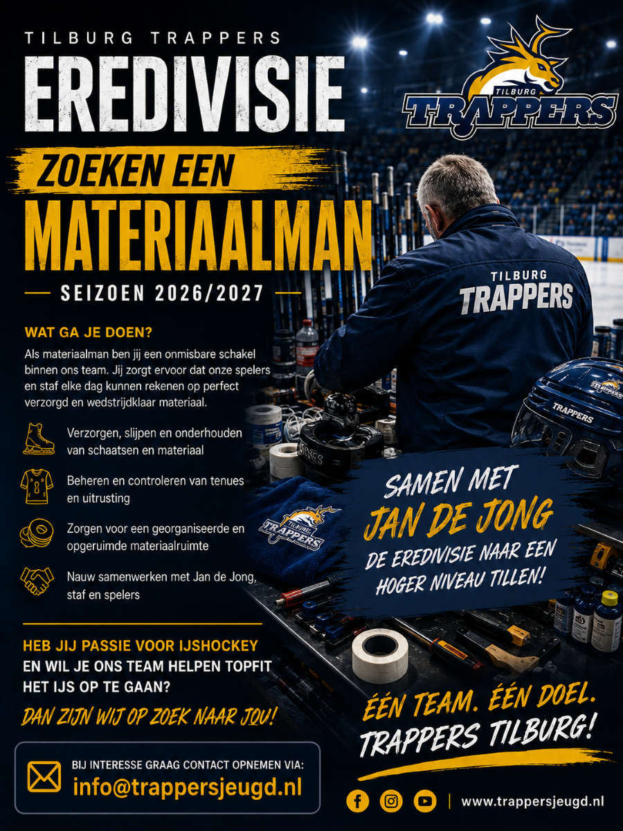 Materiaalman Eredivisie gezocht!